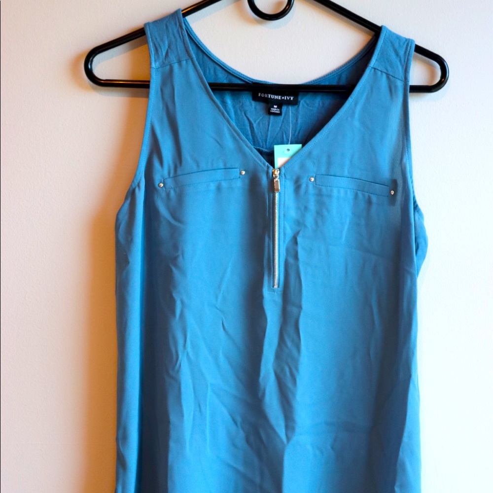 FORTUNE AND IVY FLOWY LOOSE SHIRT